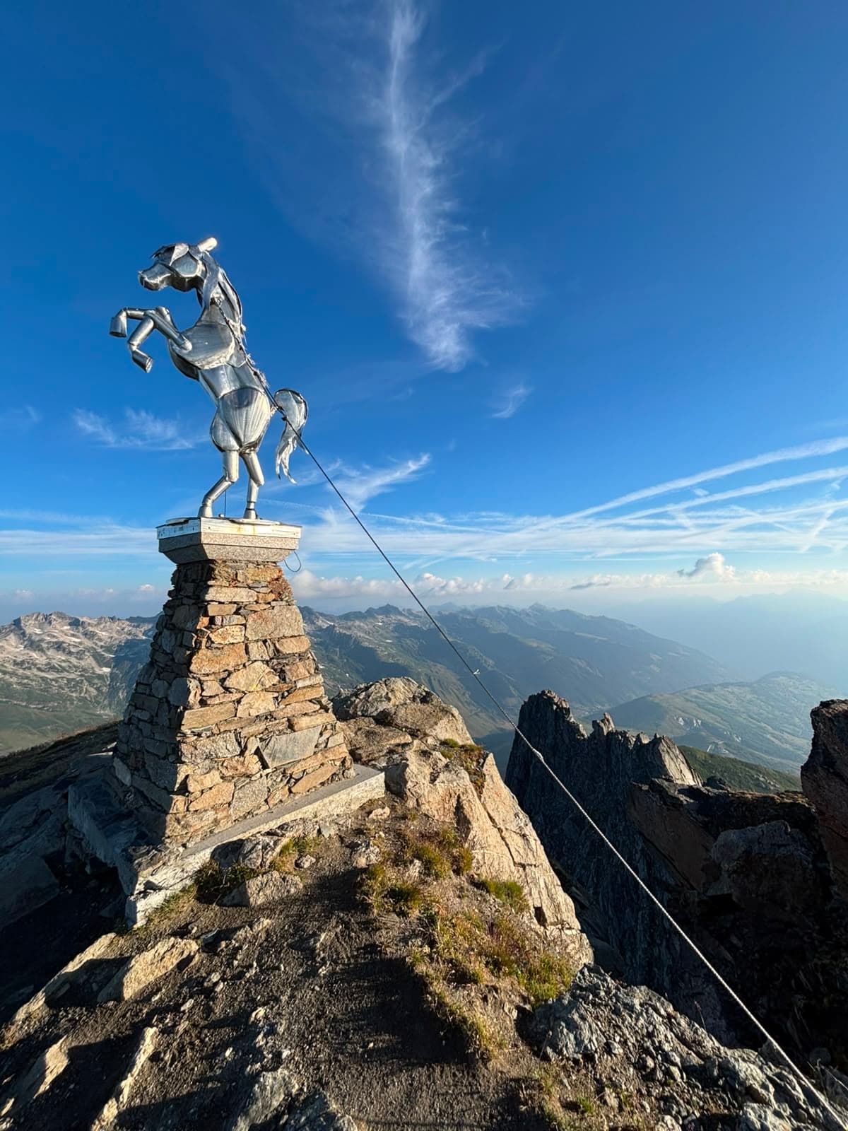 Vue sur la montagne